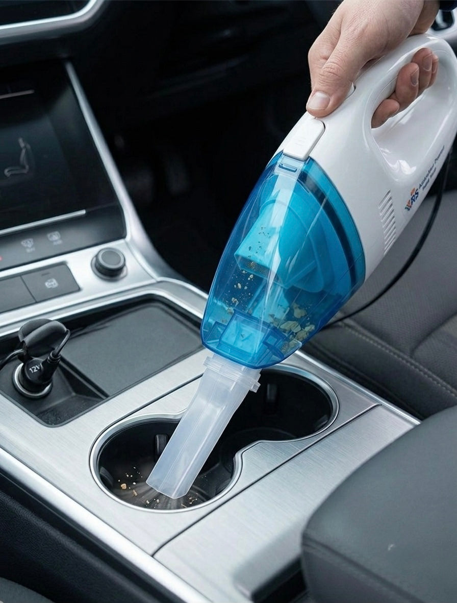 Aspiradora Portátil para Auto | Limpieza Rápida y Potente