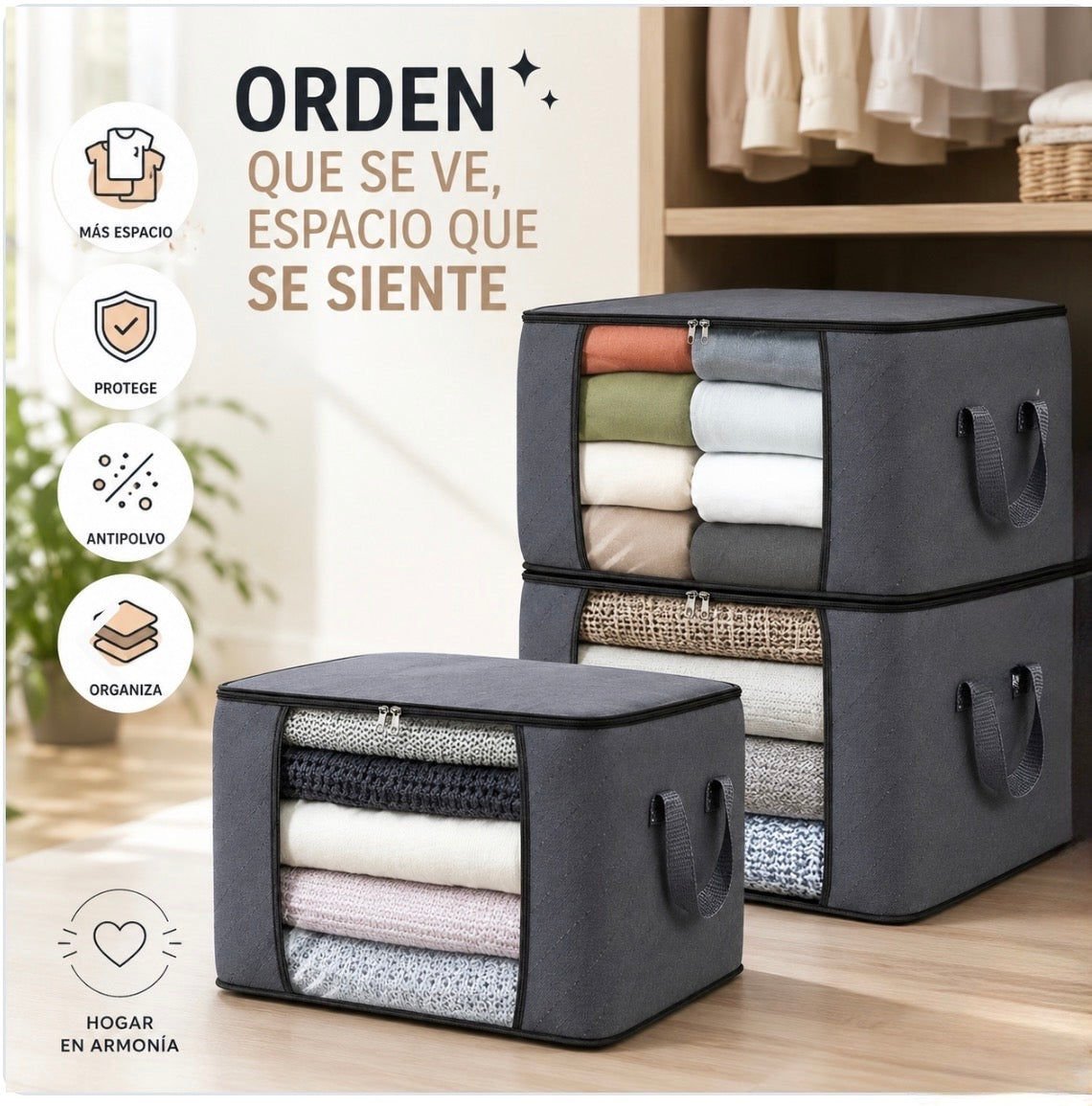 Organizador de Ropa Premium