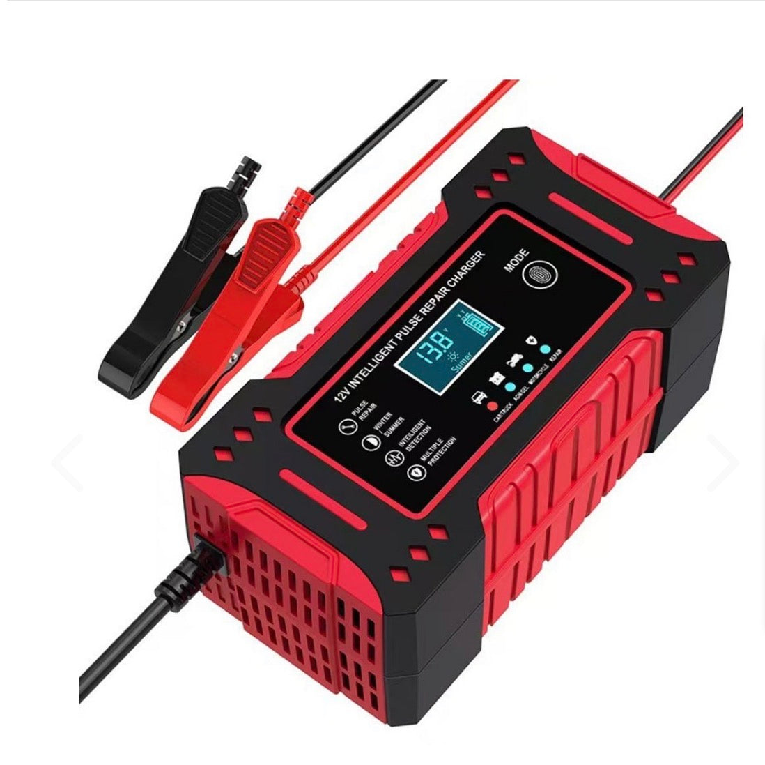 Cargador y Reparador de Baterías Inteligente 12V